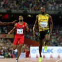 Bolt beats Gatlin at World Athletics Championships